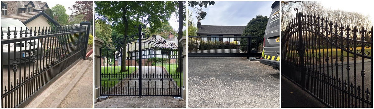 Install Wrought iron gates - Bolton, Manchester